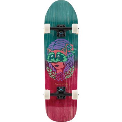 Landyachtz Skateboards ATV Perfecto Raccoon Cruiser Complete Skateboard - 9.02" x 32"