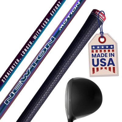 NEWTON Motion Golf Driver Shaft for PXG Drivers - 105-115mph Swing Speed, Driver Shaft Maximize Ball Speed, Smoother Swings, Golf Club Shafts, Symmetry360 Design, Right Handed, Extra Stiff