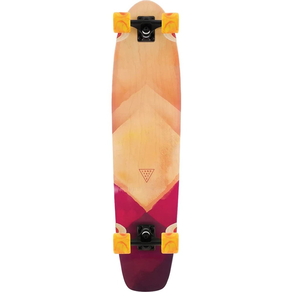 Landyachtz Skateboards Ripper Watercolor 130 Longboard Complete Skateboard - 9" x 36.9"