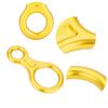 CRIOH Climbing 8,35KN Figure 8 Rope Descender for Rock Climbing Rescue Gear (Gold) view 4