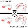 Anti Grinding Guard  Custom Fit, Moldable  (2) Guards for Teeth Grinding & Case  Comfortable Mouthguard, Mouth Guard for Women, Tooth Grinding view 3
