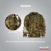 AYIN Ghillie Suit For Men, Hunting Suits 3D Leaf Bush Gillie Suit Camo Turkey Hunting, Hooded Gillies Camo Hunting Suits (SM/MD, Autumn Brown), Small/Medium view 3