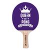 Custom King of Pong & Queen of Pong Ping Pong Paddle  Add Your Name, Perfect Personalized Gift for Ping Pong Lovers  Built for Fun, Designed to Last view 1