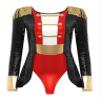 Agoky Women's Greatest Ringmaster Halloween Costumes Tailcoat Bodysuit Circus Lion Trainer Outfits BlackTypeA XX-Large view 3