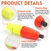 AGOOL Fishing Bobbers Floats Peg Floats Foam Cigar Catfish Floats Slip Bobbers Catfish Rig Cork Bobbers with Pipe Plug for Catfish Santee Rig Freshwater Saltwater Fishing view 3