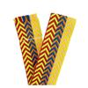 1Pair Flat Shoelaces For Sneakers Shoe Laces Width 1.5cm/2cm/3cm Shoelace White Flat Wide Shoe Laces Sneaker Laces (Color : 3 Red Blue Yellow, Size : 160cm) view 1
