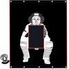 Supvision Batting Cage Backstop with Strike Zone Heavy Duty PVC Coated Oxford Fabric Vinyl Baseball Backstops with Catcher Softball Pitcher Training Equipment Aid 6 x 8 Ft 600D view 1