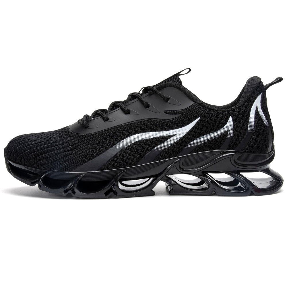 Sneakers for Women Running Tennis Walking Shoes Runner Gym Workout Athletic Sport Shoe Black White Size 10