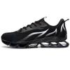 Sneakers for Women Running Tennis Walking Shoes Runner Gym Workout Athletic Sport Shoe Black White Size 10 view 1