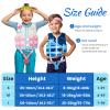 Zeraty Toddler Swim Vest Neoprene Kids Float Jacket Swimming Aid for Children Girls and Boys 36-40-50-60-70-88Lbs with Dual Adjustable Safety Straps view 3