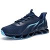 Sneakers for Women Running Tennis Walking Shoes Runner Gym Workout Athletic Sport Shoe Navy Blue Size 9 view 2