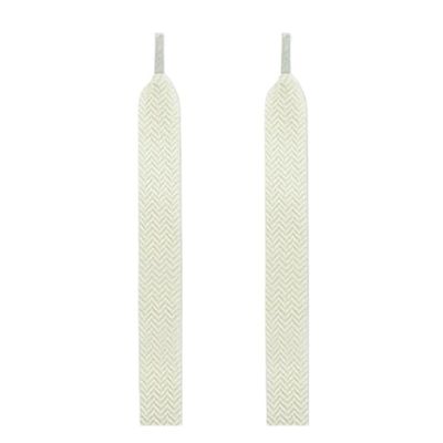 1Pair Flat Shoelaces For Sneakers Shoe Laces Width 1.5cm/2cm/3cm Shoelace White Flat Wide Shoe Laces Sneaker Laces (Color : 1.5 Beige, Size : 140cm)