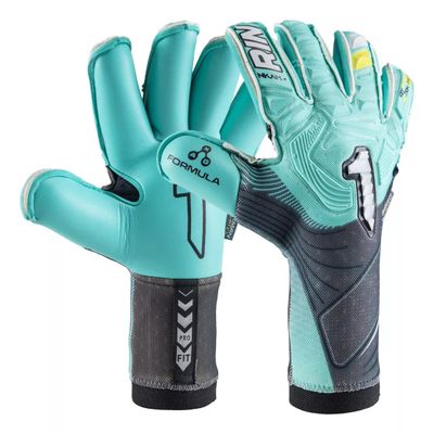 Rinat Nkam Pro Goalkeeper Gloves - Golero Sport (Aqua White, 8)