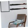 Baseball Bat Display Stand Softball Bat Holder Rack Acrylic Wall Mount Display view 4