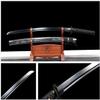 Zhmyyxgs Handmade Japanese Samurai Sword 1065 Steel Katana with Black Blade Real Metal Katana view 1