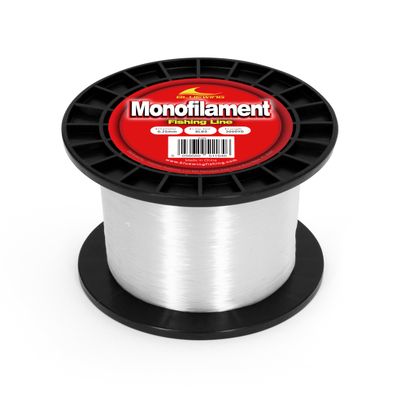 BLUEWING Monofilament Fishing Line Dia. 0.25mm 8 lbs 3000 Yards Invisible Thin Diameter Mono Fish Wire String, Clear