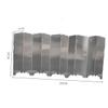 Yardwe 10pcs Aluminum Alloy Camping Stove Wind Deflector Lightweight Windshield Panels Carry Bag view 4