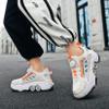 2 in 1 Retractable Roller Shoes with 4 Wheels, Deformation Roller Shoes Automatic Walking Shoes with Detachable Brake Roller Skate Indoor and Outdoor for Girls Boys view 3