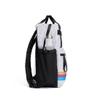 VOORAY 19L Katie Backpack, Large - Travel, Gym & Sports Backpack Wild Desert, White Floral Retro Stripe view 3