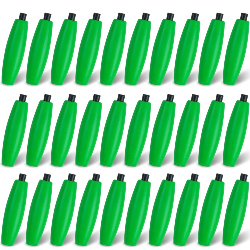 AGOOL Fishing Bobbers Floats Peg Floats Foam Cigar Catfish Floats Slip Bobbers Catfish Rig Cork Bobbers with Pipe Plug for Catfish Santee Rig Freshwater Saltwater Fishing