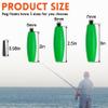 AGOOL Fishing Bobbers Floats Peg Floats Foam Cigar Catfish Floats Slip Bobbers Catfish Rig Cork Bobbers with Pipe Plug for Catfish Santee Rig Freshwater Saltwater Fishing view 3