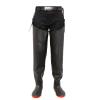 BcoMfy 80cm/31.5in Fishing Hip Waders Non-slip Rubber Winter Warm Hip Boots Suitable For 23-28.5cm Feet (Color : Black1, Size : 7) view 2