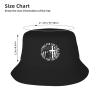 Christian Orthodox Russian Cross Bucket Hat Packable Foldable Beach Sun Hat Black Fishing Cap for Women Men view 3