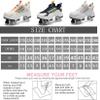 2 in 1 Deformation Roller Shoes, Roller Skate Shoes Outdoor with Detachable Brake Removable Pulley Skates Sneakers Skating Parkour with Wheels for Girls Boys view 4