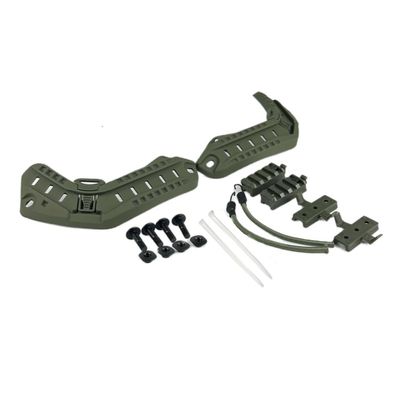 ATAIRSOFT Fast Helmet Accessory Rail Mount Kit Helmet Side Rail Guide with Lanyard Mounting Screws OD
