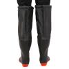 BcoMfy Winter Plush Fishing Hunting Hip Waders 60cm/23.6in Non-slip Wear-resistant Boots,For 23-28.5cm Feet (Color : Black1, Size : 9.5) view 2