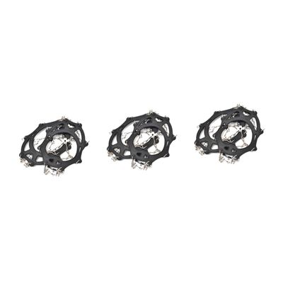 3pcs 19 Crampons Mountaineering Equipment Non-Slip Grip
