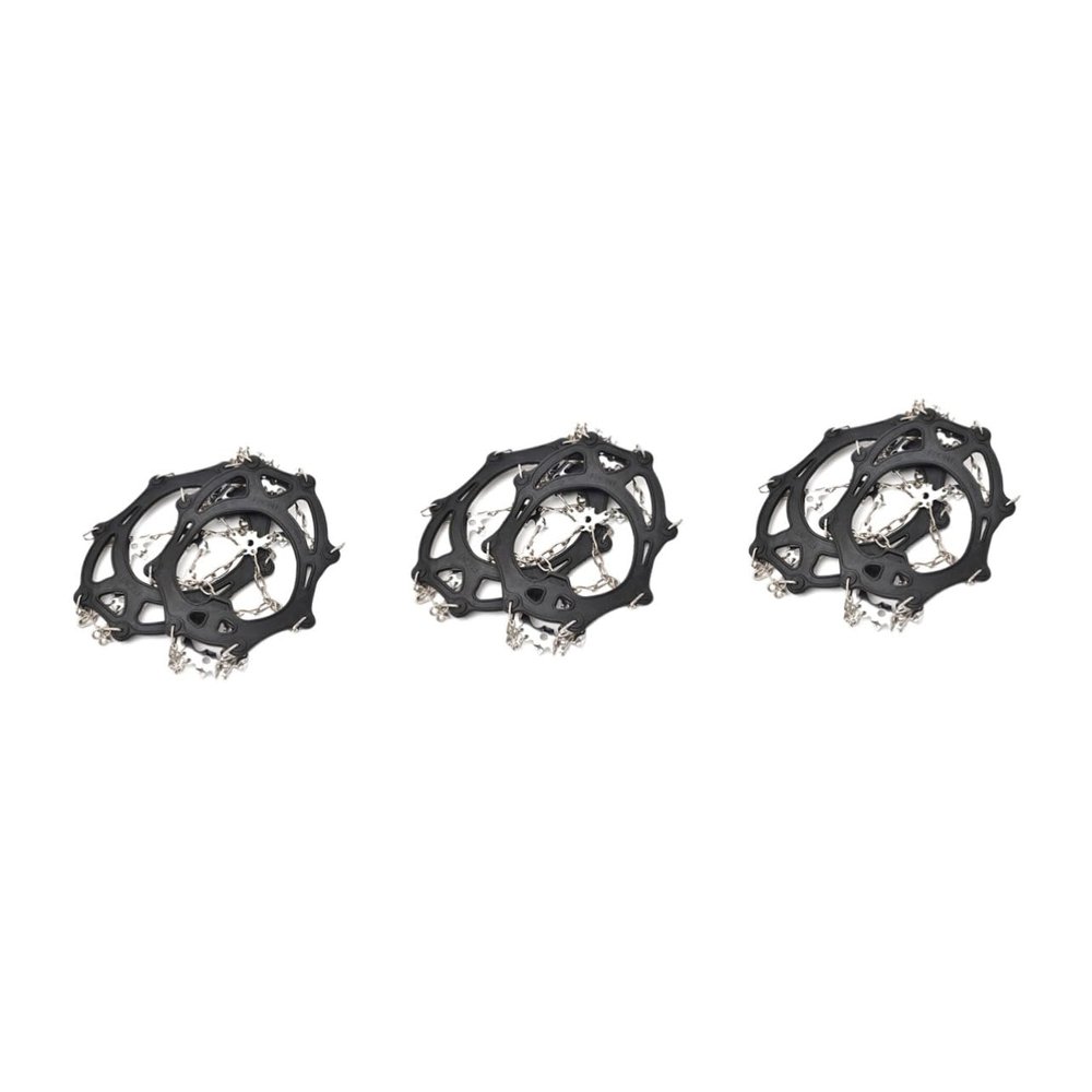 3pcs 19 Crampons Mountaineering Equipment Non-Slip Grip