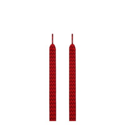 1Pair Flat Shoelaces For Sneakers Shoe Laces Width 1.5cm/2cm/3cm Shoelace White Flat Wide Shoe Laces Sneaker Laces (Color : 1.5 Red, Size : 160cm)