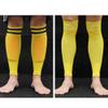 Legou Calf socks soccer socks breathable soft sports warm socks calf-length socks Fluorescent Green M view 2