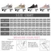 Htftmy Multifunctional Roller Skates Shoes with Detachable Brake, Outdoor Automatic Walking Sports Shoes Retractable Roller Shoes with 4 Wheels for Girls Boys Adult, for Indoor Outdoor Sports, US 4.5 view 4