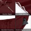 MoFiz Mens Sweatsuits Two Pieces Outfit Set Shorts Jogging Causal Sets XL view 2