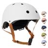 MomnLittle Kids Bike Helmet with Quick Pinch-Free Magnetic Buckle CPSC Certified Bike Helmet for Toddler Boys and Girls (Milk White, X-Small: 18.8"-20.08" / 48-53cm) view 1
