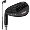 PGM Left Handed Wedge - 72 Degrees Premium Sand Wedge, Lob Wedge for Men & Women - CNC Textured - Bunker Buster Escape Bunkers and Save Strokes Around The Green-High Loft Golf Club view 1