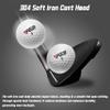 PGM Left Handed Wedge - 72 Degrees Premium Sand Wedge, Lob Wedge for Men & Women - CNC Textured - Bunker Buster Escape Bunkers and Save Strokes Around The Green-High Loft Golf Club view 4