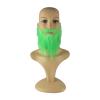 Tachiuwa Fake Patricks Beard Faux Leprechaun Beard, Costume Accessories Green Beard Mustache for Halloween, Style B view 1