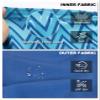 APTRO 2 in 1 Men's Swim Trunks 9" with Zipper Pockets Bathing Suit Built-in Board Shorts Swimwear Long Shorts Blue 3X view 4