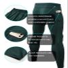 Compression Leggings Men Cool Dry Sports Running Leggings Athletic Workout Tights with Pockets Active Soft Fit Pants view 3