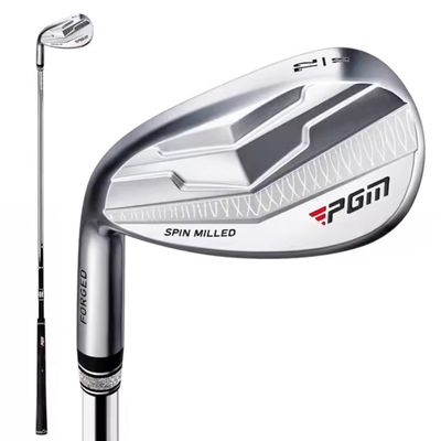 PGM Left Handed Wedge - 72 Degrees Premium Sand Wedge, Lob Wedge for Men & Women - CNC Textured - Bunker Buster Escape Bunkers and Save Strokes Around The Green-High Loft Golf Club
