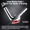 PGM Left Handed Wedge - 72 Degrees Premium Sand Wedge, Lob Wedge for Men & Women - CNC Textured - Bunker Buster Escape Bunkers and Save Strokes Around The Green-High Loft Golf Club view 3