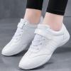 GlideMoves Children Cheer Shoes Girls Dance Training Sneakers Boy Jumping Tumbling Exercise Aerobic Fitness Competition Comfortable Big Kid Size 2.5 White 35 view 2
