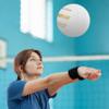 RUN2PEAK Weighted Volleyball for Setters Heavy Weight Volleyball Ball Setter Training Volleyballs Equipment Setting Trainer for Indoor Outdoor Size 5 White PU Leather Volley Balls view 4