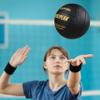 RUN2PEAK Setter Volleyball Training Ball Black Golden Weighted Volleyball for Setters Practice Equipment for Indoor Outdoor Heavy Weight Volleyballs Setting Trainer view 4