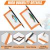 AGOOL Fishing Lure Wraps 5/10 Packs Durable Clear PVC Lure Covers Keeps Fishing Safe Easily See Lures Fishing Hook Covers Bait Storage Keeps Children, Pets and Fishermen Safe from Sharp Hook view 4