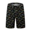 FT FENTENG Mens Swim Trunks for Men, Retro Neon Dinosaur Mens Board Shorts Swimwear Bathing Suit with Mesh Lining, Funny Hawaii Quick Dry Beach Shorts for Men Swimming Trunks, Medium view 1