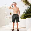 FT FENTENG Mens Swim Trunks for Men, Retro Neon Dinosaur Mens Board Shorts Swimwear Bathing Suit with Mesh Lining, Funny Hawaii Quick Dry Beach Shorts for Men Swimming Trunks, Medium view 2